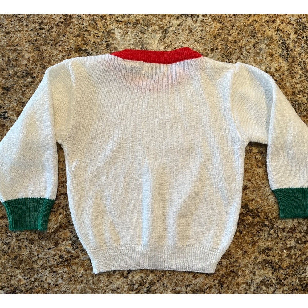 Vintage Baby Sweater Pullover With Button Shoulder‎ Size 6-9 Months Robinson's - Picture 7 of 8